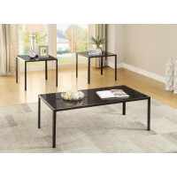 Coaster Furniture 720457 3-piece Occasional Table Set Warm Medium Brown